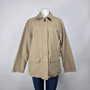 Wind River Brown Zip Up UV Protection Light Jacket Size XL